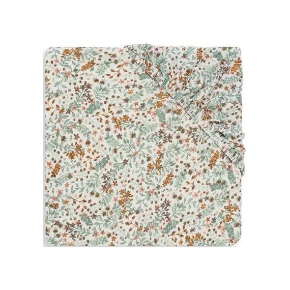 Drap housse en coton Bloom (60 x 120 cm)