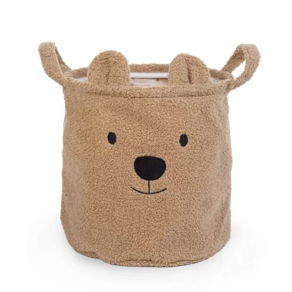 Panier 30x30x30cm Childhome – Teddy Brun