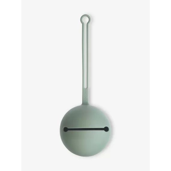 Etui protège-sucettes MUSHIE en silicone vert