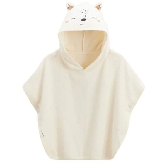 Poncho De Bain Bébé Paolo 12-24 Mois – Petit Beguin – Mixte – Beige – 100% Coton – Taille 12-24 Mois – 12 Mois Beige