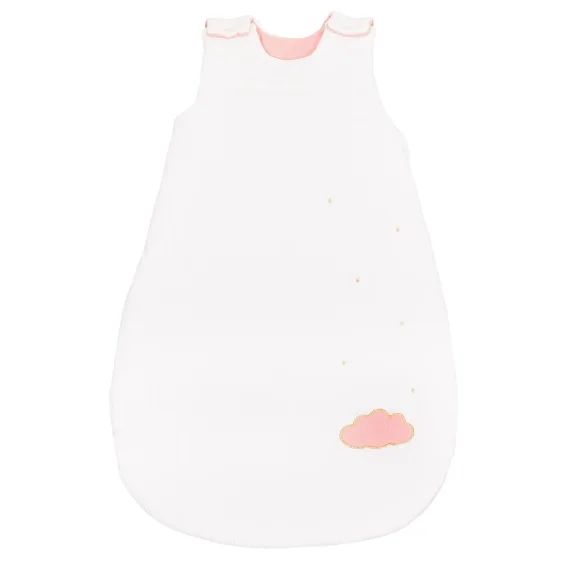 Gigoteuse En Coton Blanc/rose