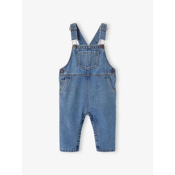 Salopette bébé en denim stone