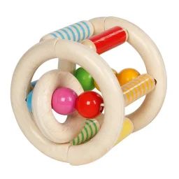 Hochet Flexible À Faire Rouler Beige