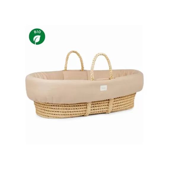 Habillage de couffin rembourré Lin français sand
