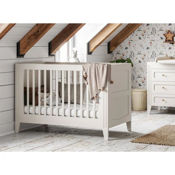 Lit Bébé Évolutif Milenne Blanc