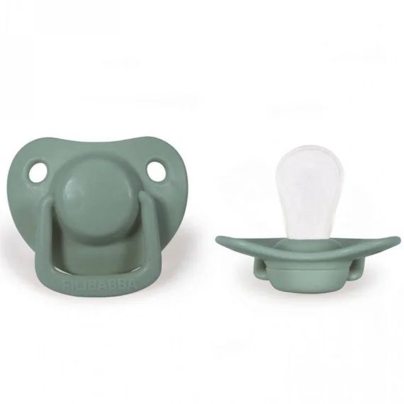 Lot De 2 Sucettes Anatomique En Silicone Marron