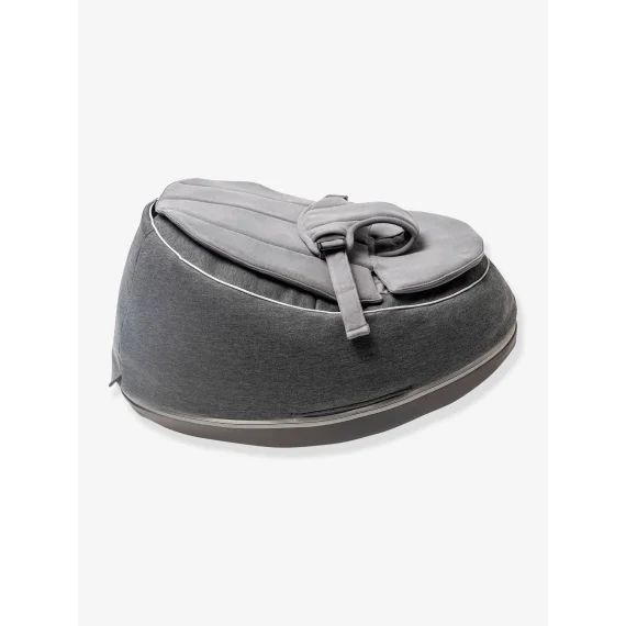 Transat et pouf Doomoo Seat’n Swing BABYMOOV avec balancelle intégrée anthracite