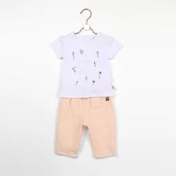 Pantalon Fille Rose