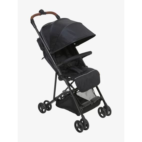 Poussette canne multiposition vertbaudet Easycity black finition