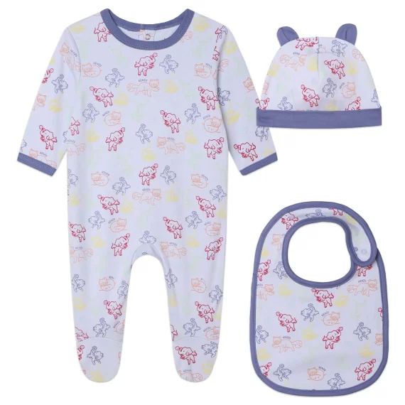 Ensemble pyjama + accessoires Garçon Bleu