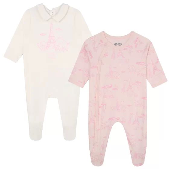 Lot de 2 pyjamas UNISEXE Rose