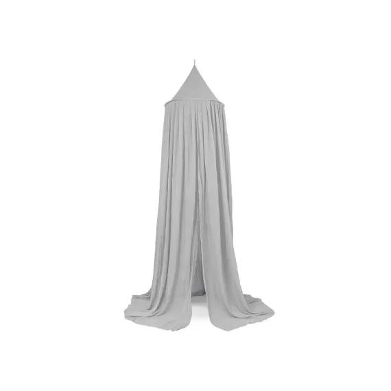 Ciel de lit gris (245 cm)