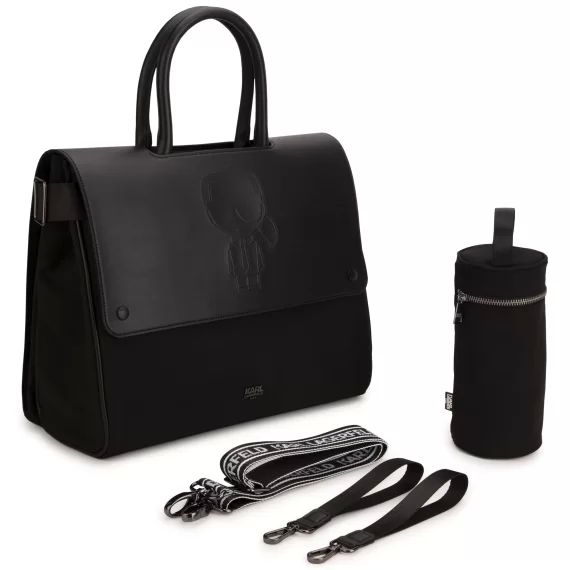 Sac à langer compartimenté UNISEXE Noir