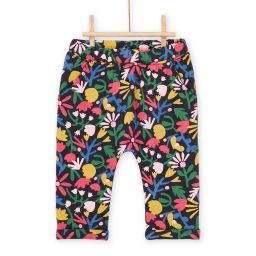 Bas De Jogging À Imprimé Fleurs – Bleu