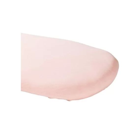 Drap housse de berceau en coton bio Rose nude (40 x 80 cm)