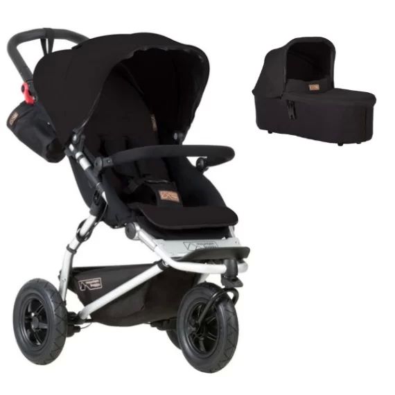 Poussette Mountain Buggy Swift + Nacelle Plus – Black