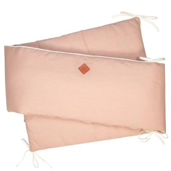 Tour De Lit Universel En Lin Déhoussable – Sevira Kids – Pêche – 60×120 Ou 70×140 Cm Rose