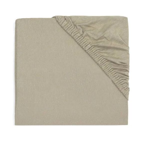 Drap-housse Jersey Lit Bébé Vert Olive 60 X 120 Cm Vert
