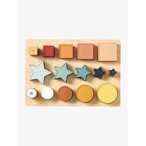 Planche des formes en silicone et bois FSC® blanc