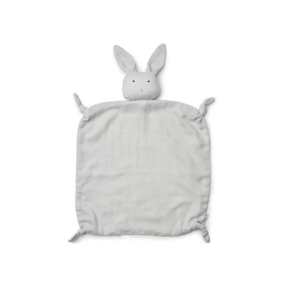Doudou plat Agnete Rabbit dumbo grey