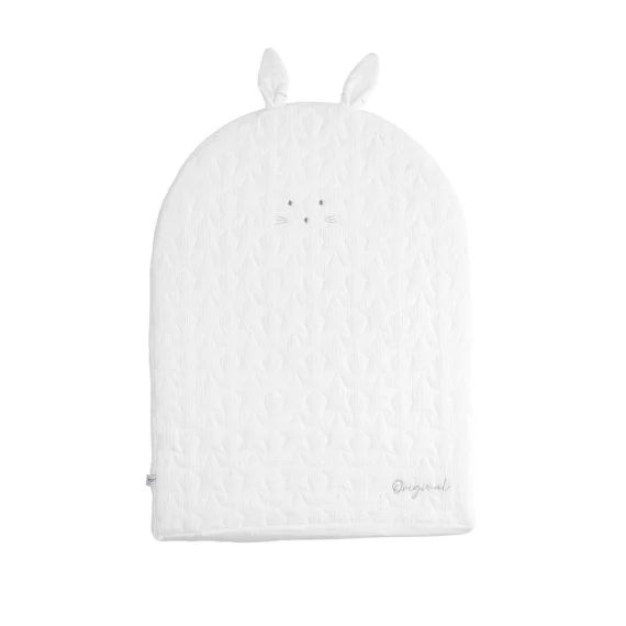 Housse De Matelas À Langer En Coton Blanc