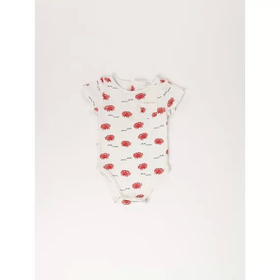 Body crabes Fille ou Garçon 6 mois