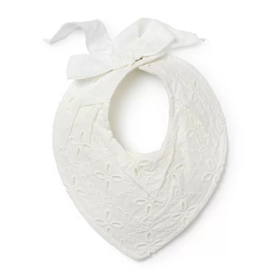 Bavoir de Dentition Elodie – Embroidery Anglaise