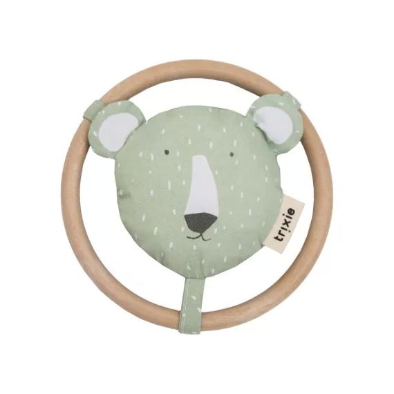 Hochet anneau ours Mr. Polar Bear