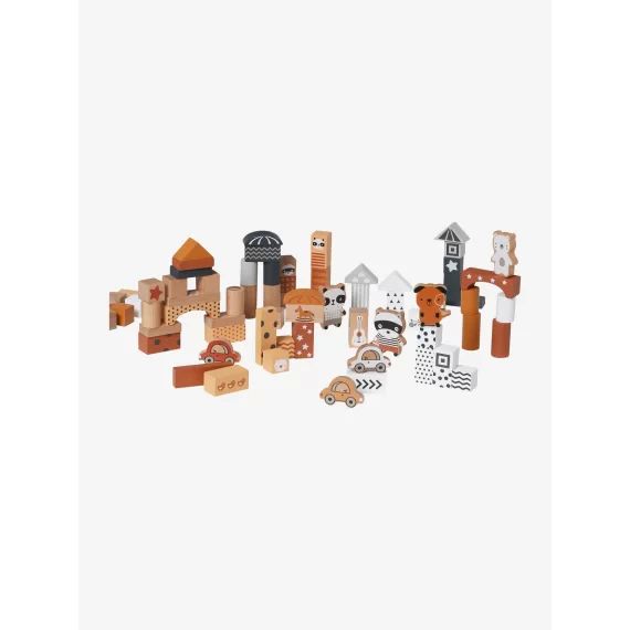 Coffret multi constructions RATON MIGNON en bois FSC® gris