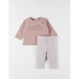 Set T-shirt + Legging Jersey Beige