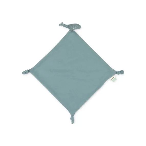 Doudou plat Baleine
