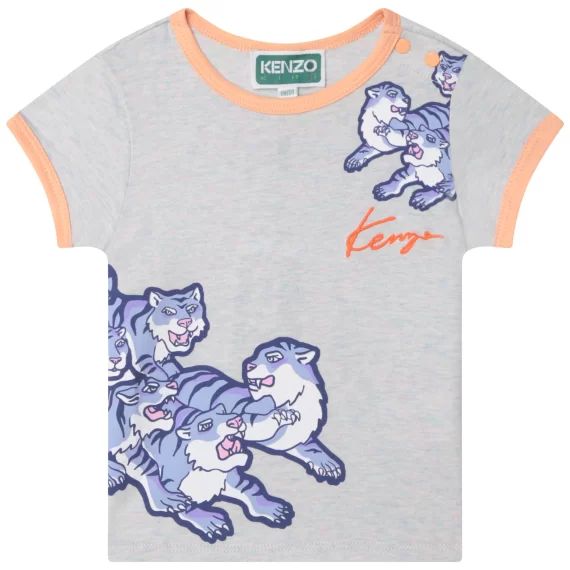 T-shirt avec imprimé placé Fille
