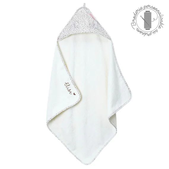 Cape de bain bébé Lilly – personnalisable