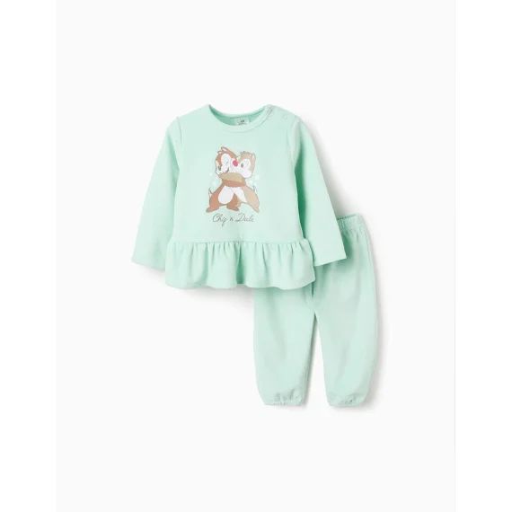 Pyjama En Velours Tic & Tac Bleu