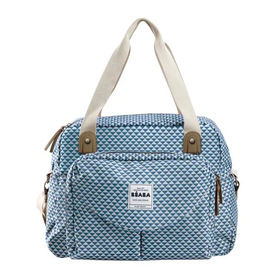 Sac À Langer Iconique Grand Volume 23 L Geneve Bleu