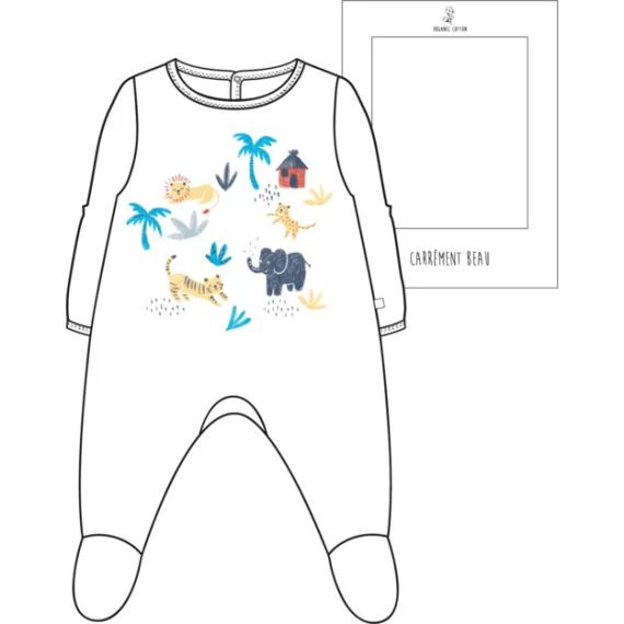 Pyjama en coton Garçon Blanc