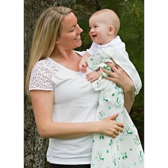 Lulujo – Lange en bambou – Arbre vert – ELEMENTS FOR KIDS vert