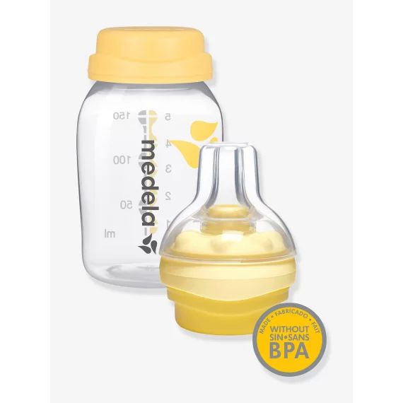 Biberon MEDELA Calma® 150 ml pour lait maternel transparent