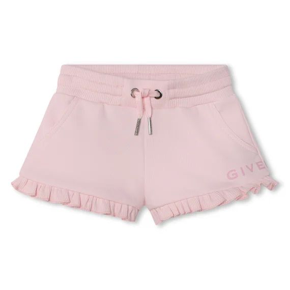Short en molleton Fille Rose
