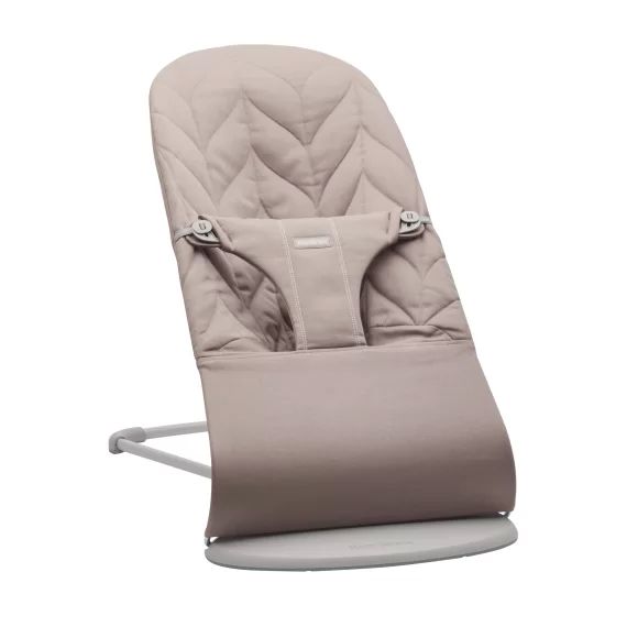 Transat Bliss – Gris sable / Coton, matelassage Pétale / Gris clair
