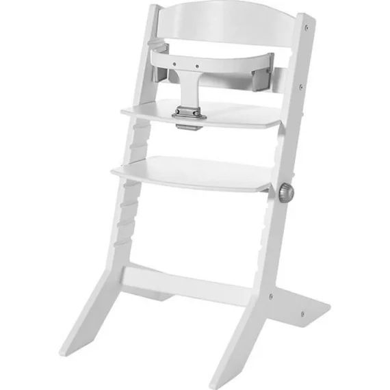Chaise haute bébé Syt blanche blanc