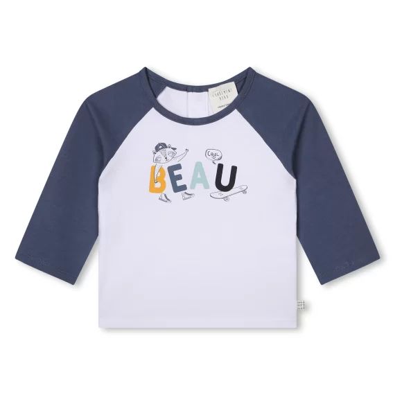 T-shirt à manches longues Garçon Bleu