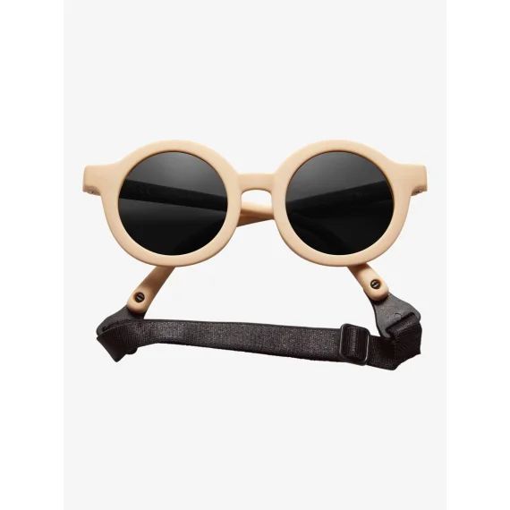 Lunettes De Soleil Rondes Flexibles Jaune
