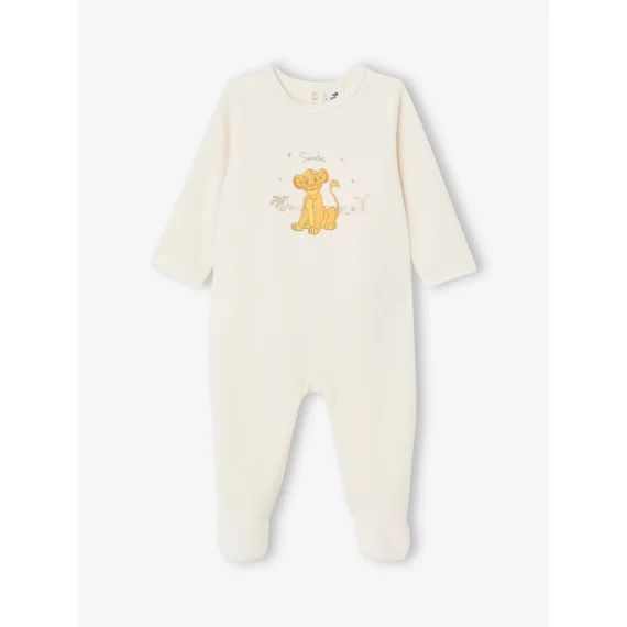 Dors-bien bébé garçon Disney® Le Roi Lion en velours écru