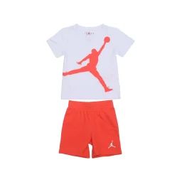 Ensemble 2 Pièces Blanc / Orange