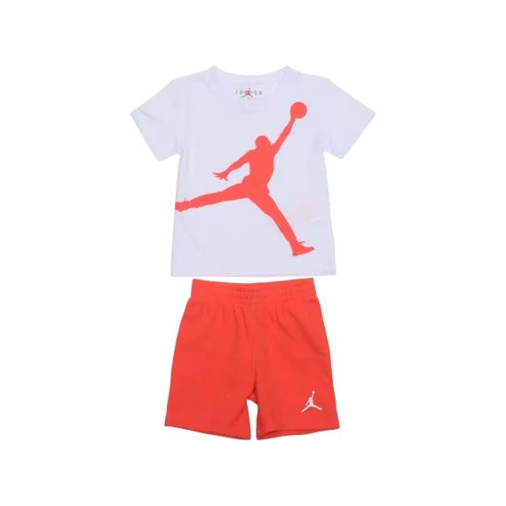Ensemble 2 Pièces Blanc / Orange