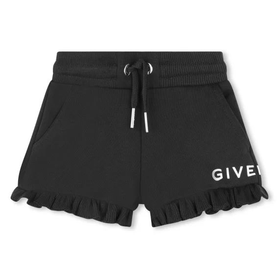 Short en molleton Fille Noir