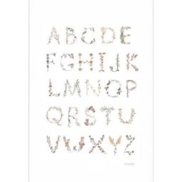 Affiche Alphabet (42 x 30 cm)