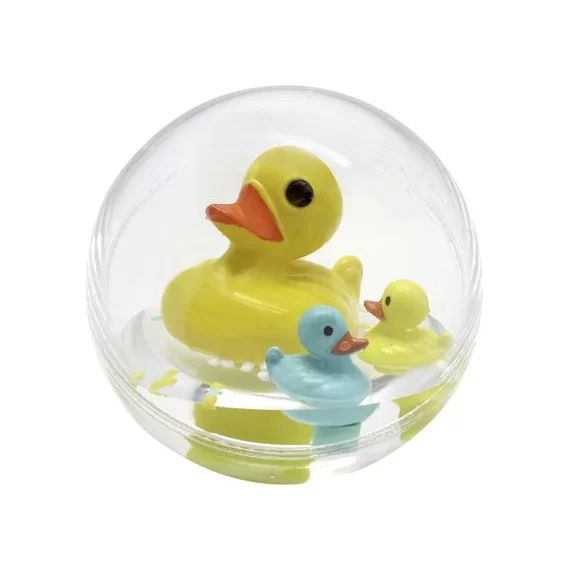 Jouet de bain Bulle d&rsquo;eau Bass & Bass Famille Canards (11 cm)