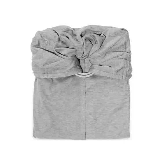 Petite écharpe Sling sans noeud gris chiné